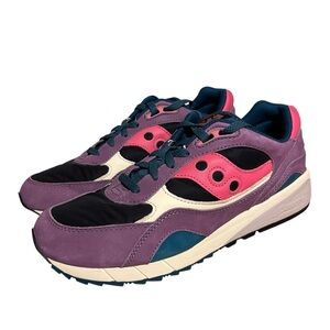 Saucony Shadow 6000 Night Swimming  Purple/Multi Sneakers - Men’s 11 Womens 12.5